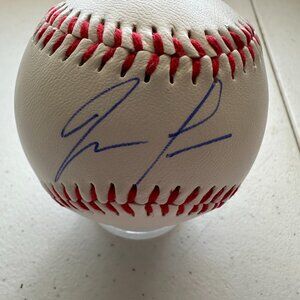 RONALD ACUNA JR. SIGNED ATLANTA BRAVES AUTOGRAPHED BASEBALL W/COA - 796